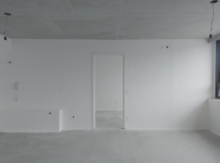 Sala e Quarto do Apartamentono Floresta IdeaZarvos na VIla Ipojuca
