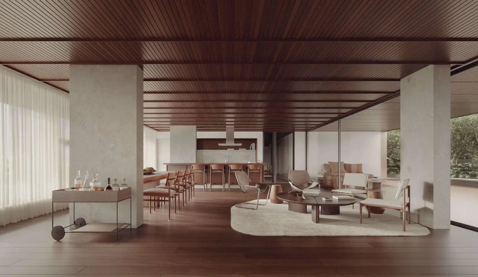 Gourmet do CLARA-Jardins -Apartamento-de-Luxo-LIV-Kopstein-Bernardes-Arquitetura