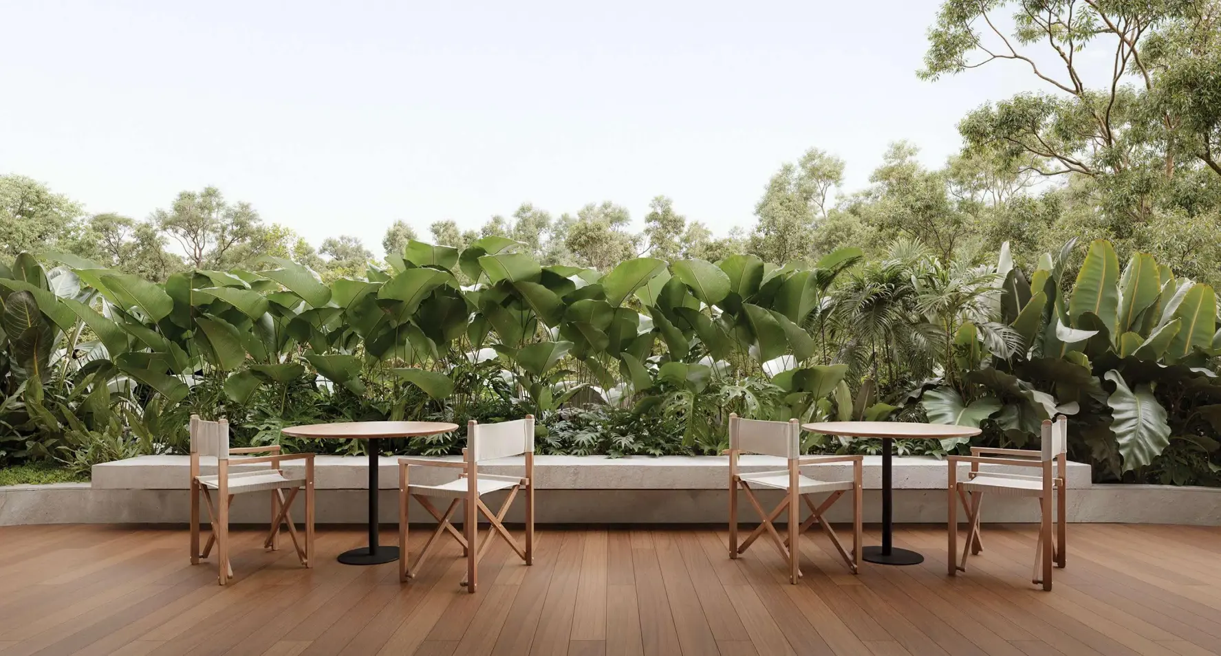 Bosque e jardim de contemplação do CLARA – Bernardes Arquitetura Jardins São Paulo