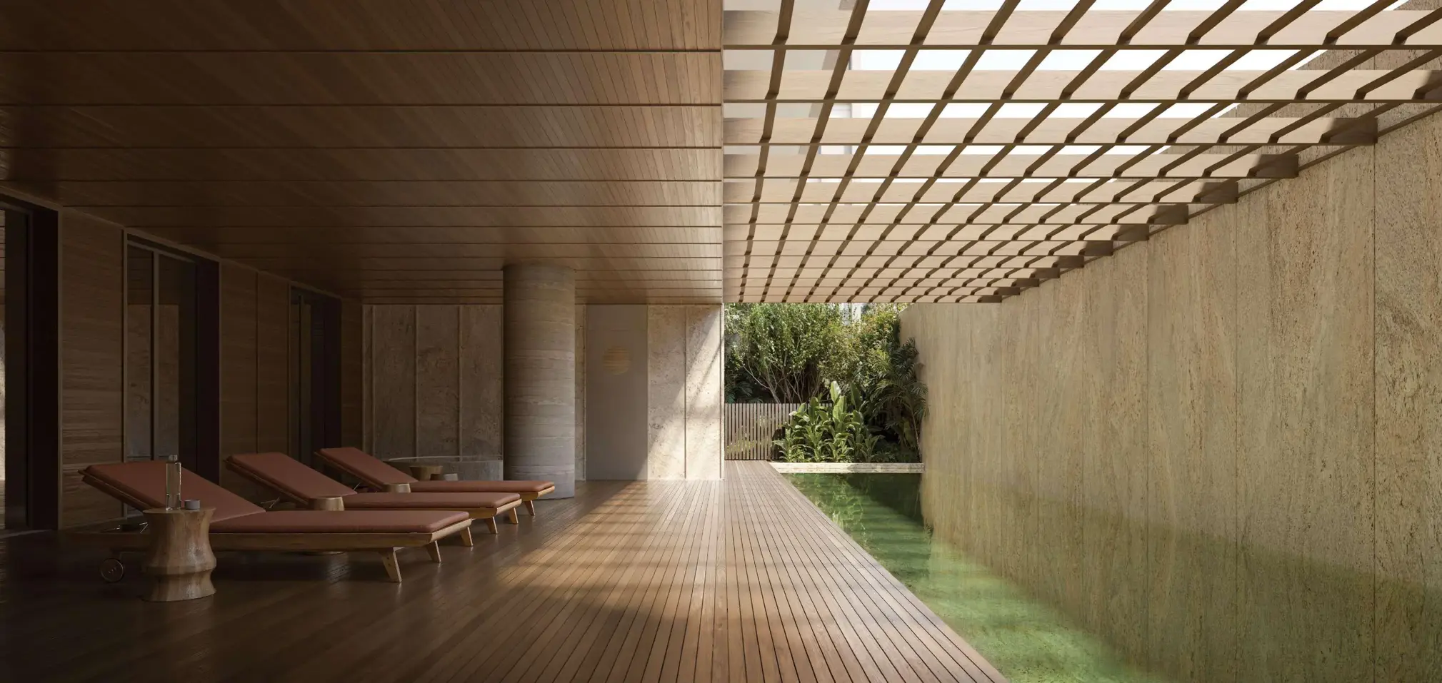 Piscina do CLARA-Jardins -Apartamento-de-Luxo-LIV-Kopstein-Bernardes-Arquitetura