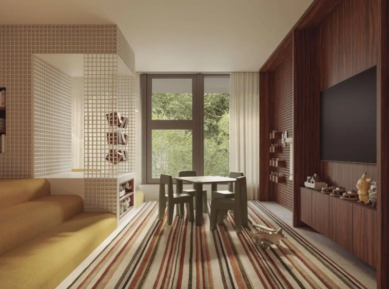 Brinquedoteca do CLARA-Jardins -Apartamento-de-Luxo-LIV-Kopstein-Bernardes-Arquitetura