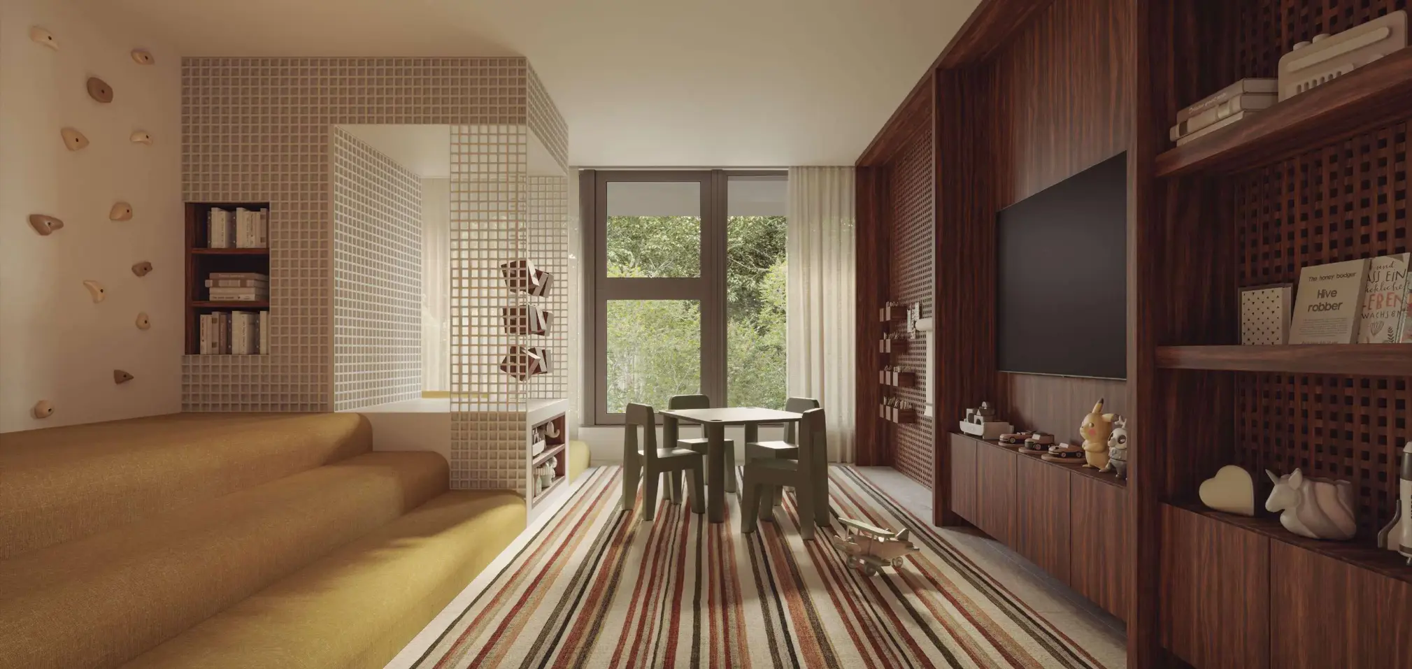 Brinquedoteca do CLARA-Jardins -Apartamento-de-Luxo-LIV-Kopstein-Bernardes-Arquitetura