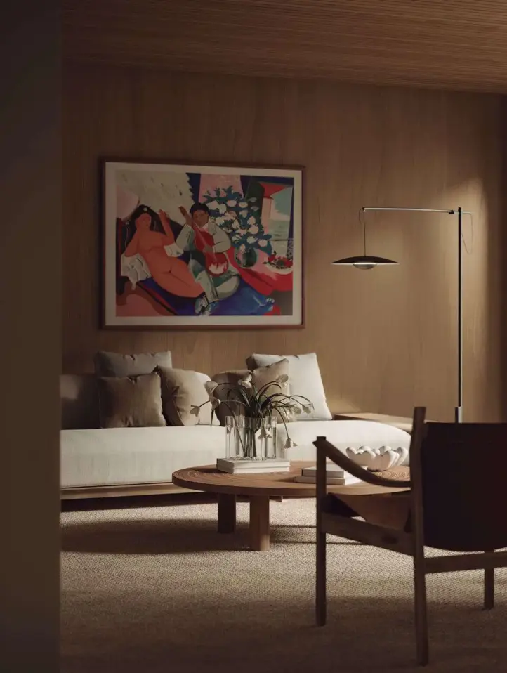 Living do CLARA-Jardins -Apartamento-de-Luxo-LIV-Kopstein-Bernardes-Arquitetura