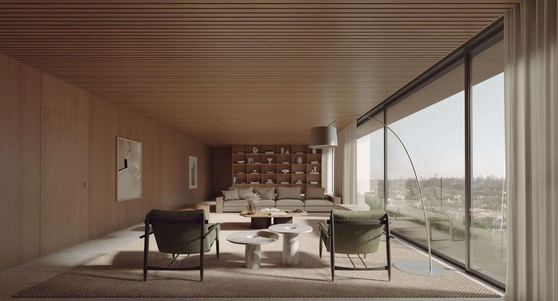 Ambiente principal do CLARA Jardins – Bernardes Arquitetura Consolação