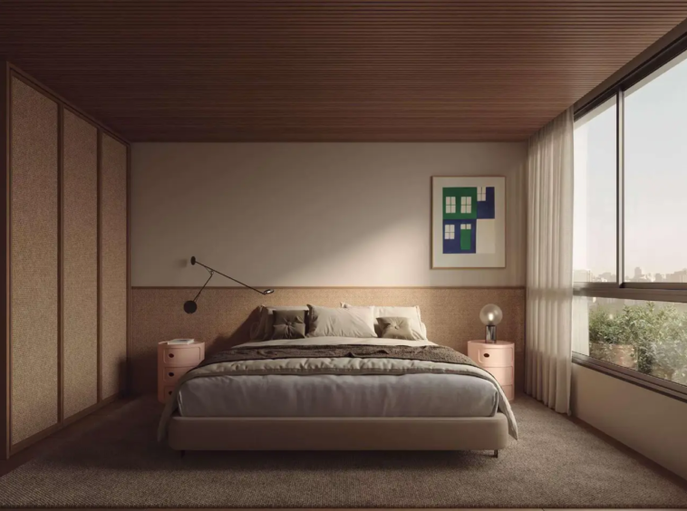 Suítes do CLARA-Jardins -Apartamento-de-Luxo-LIV-Kopstein-Bernardes-Arquitetura