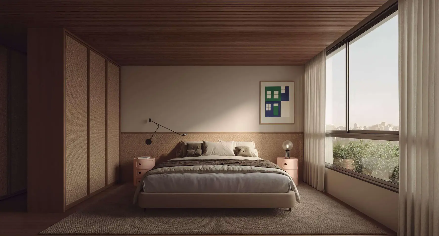 Suítes do CLARA-Jardins -Apartamento-de-Luxo-LIV-Kopstein-Bernardes-Arquitetura