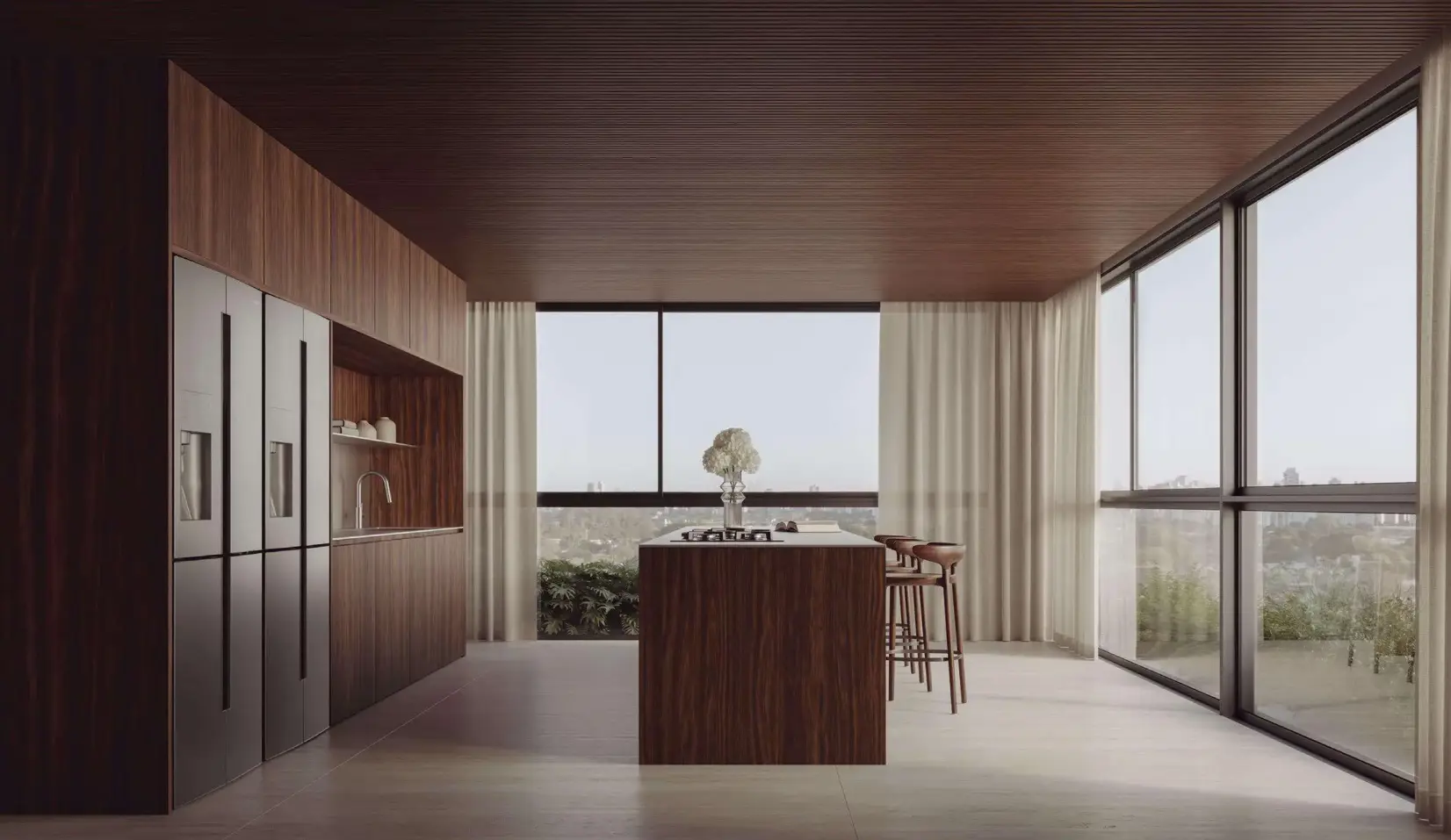 Cozinha do CLARA Jardins – Apartamento de Luxo LIV Kopstein Bernardes Arquitetura (38)