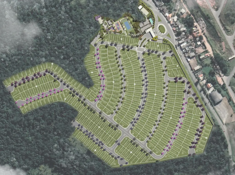 Implantação do loteamento Reserva Arujá GFR – 300 lotes Av. PL do Brasil Arujá SP