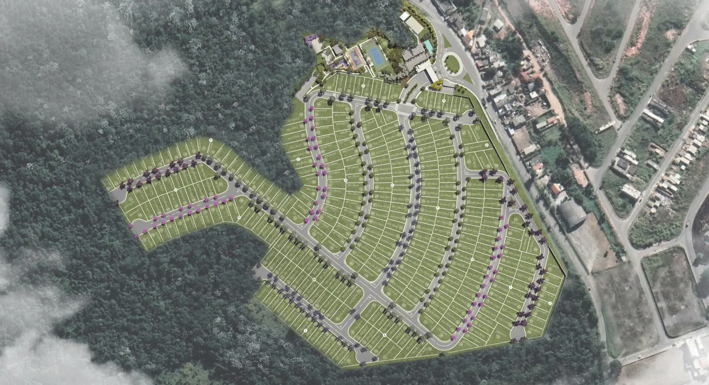 Implantação do loteamento Reserva Arujá GFR – 300 lotes Av. PL do Brasil Arujá SP