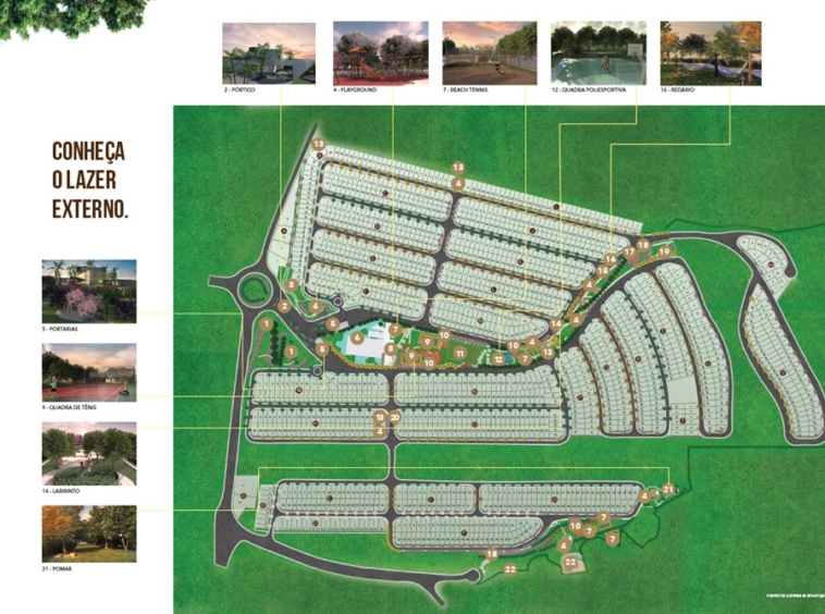 Implantaçao do Loteamento Paradise Gardens em Mogi das Cruzes