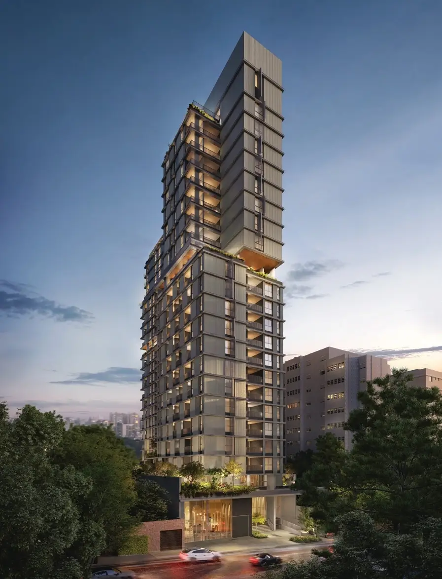 Perspectiva do 1800 Oscar Pinheiros Benx – Andrade Morettin Rua Oscar Freire SP