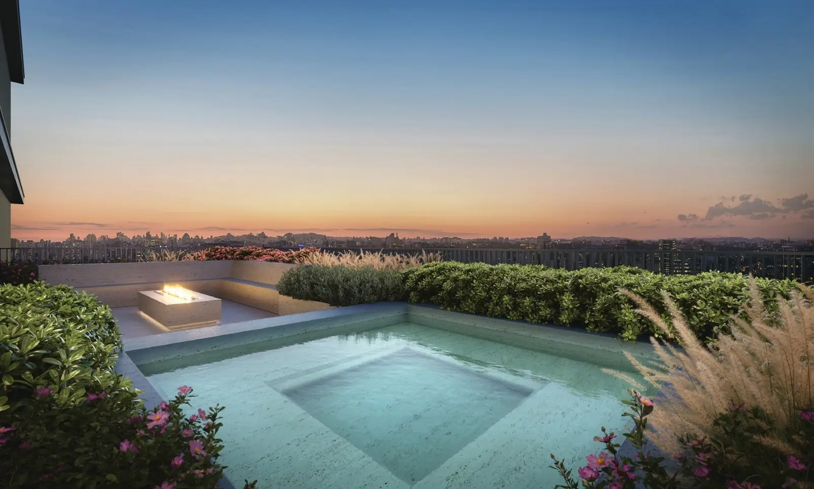 Rooftop do 1800 Oscar Pinheiros Benx – piscina 25m 23º andar Rua Oscar Freire