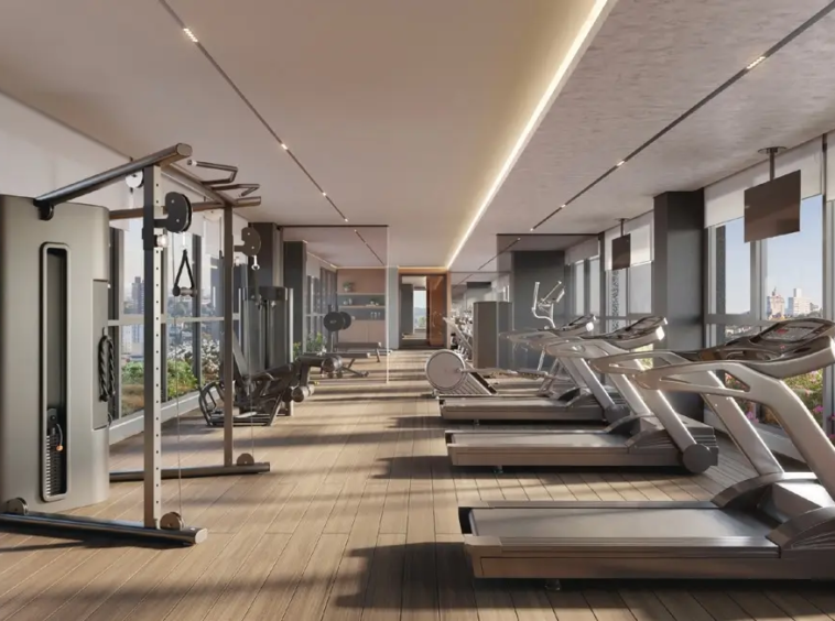 Gym Space 200m² do 1800 Oscar Pinheiros Benx – academia Andrade Morettin Pinheiros
