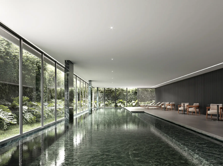 Acqua Pavilion do Enora Jardins – espaço aquático exclusivo Jardins São Paulo