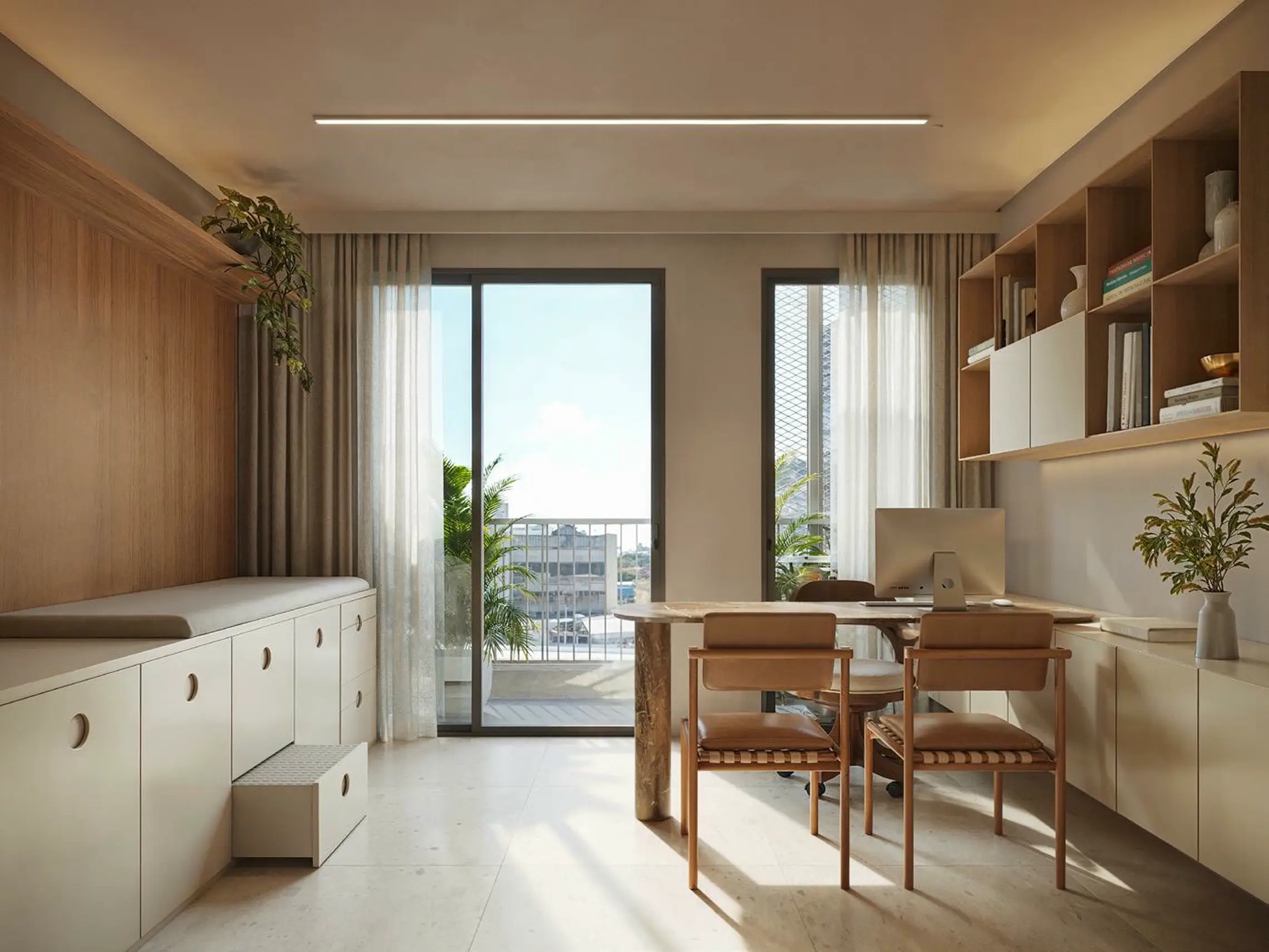 Sala consultório do Lumi Idea!Zarvos – Alameda Franca 1538, Jardins São Paulo