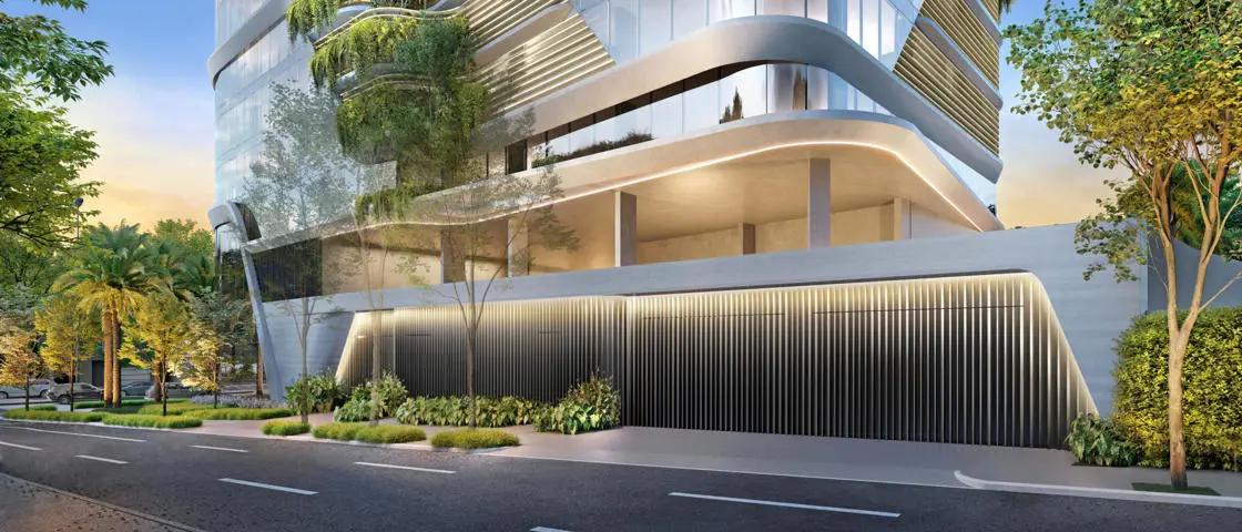 Portaria residencial do Epic Jardim Europa – lobby Cyrela J. Safra Pinheiros SP