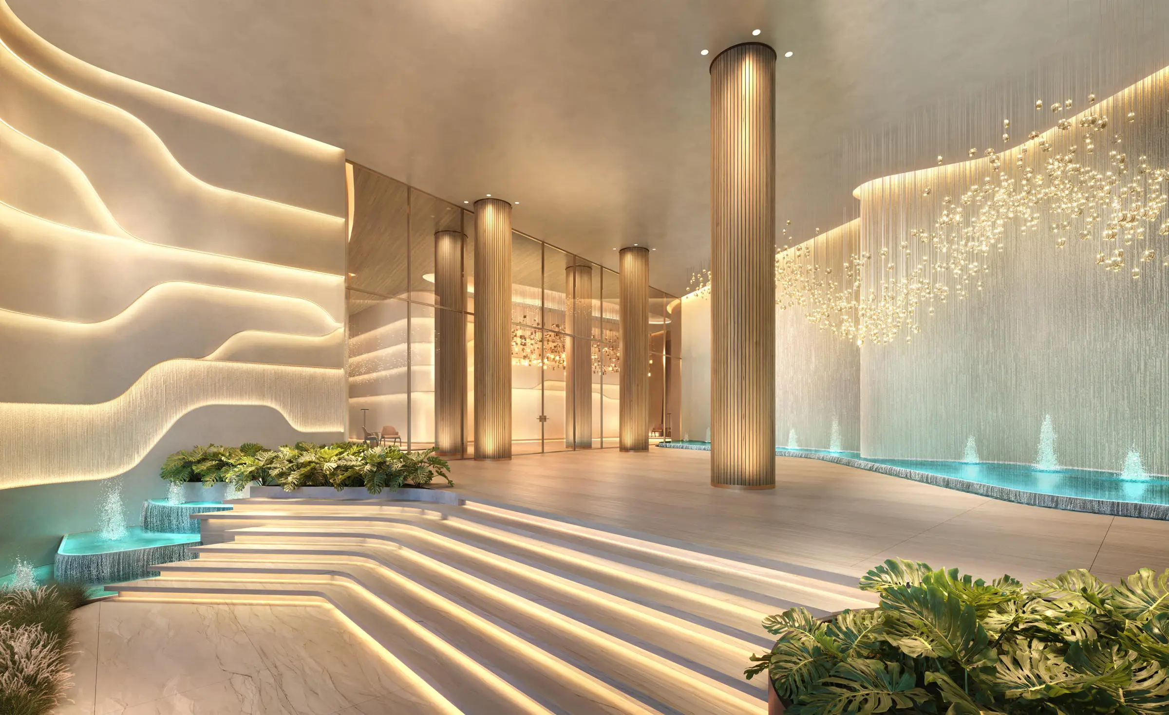 Segundo lobby residencial do Epic Jardim Europa – Pininfarina Cyrela Pinheiros