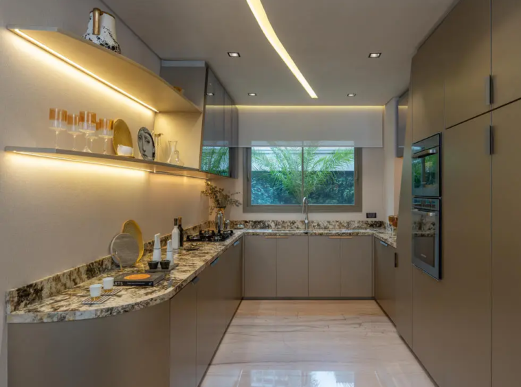 Cozinha do decorado Epic Jardim Europa – 379m² Pininfarina Cyrela Pinheiros