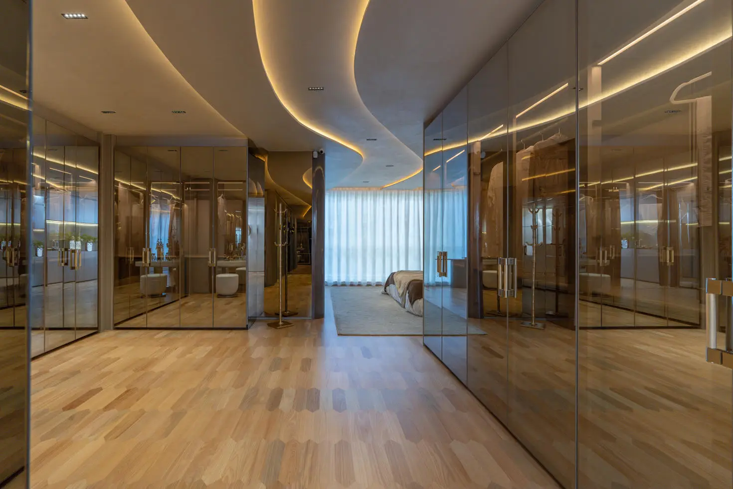 Closet master do Epic Jardim Europa – apartamento 339m² a 637m² Cyrela Pinheiros