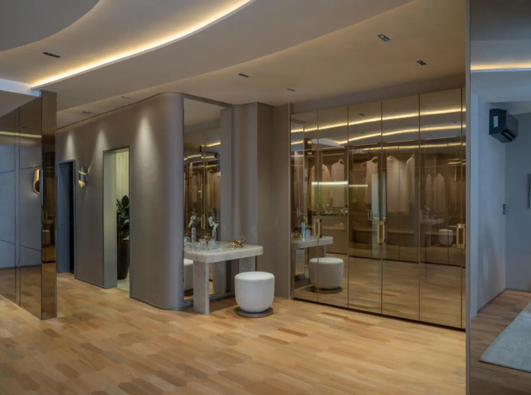 Closet master do Epic Jardim Europa – apartamento 339m² a 637m² Cyrela Pinheiros