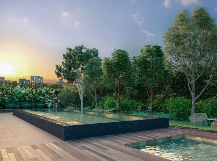 Área externa do MAC Pinheiros – MAC Construtora Pinheiros São Paulo