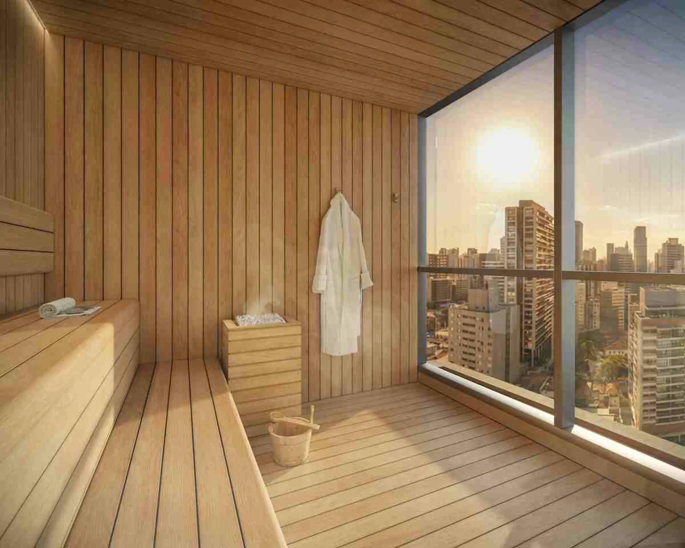 Sauna do Lisbô Pinheiros Benx – deck molhado e solarium Rua Lisboa Pinheiros SP