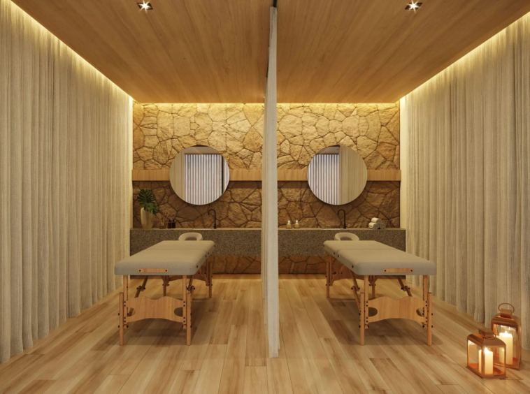 Sala de massagem e spa do MAC Pinheiros – lazer Pinheiros São Paulo