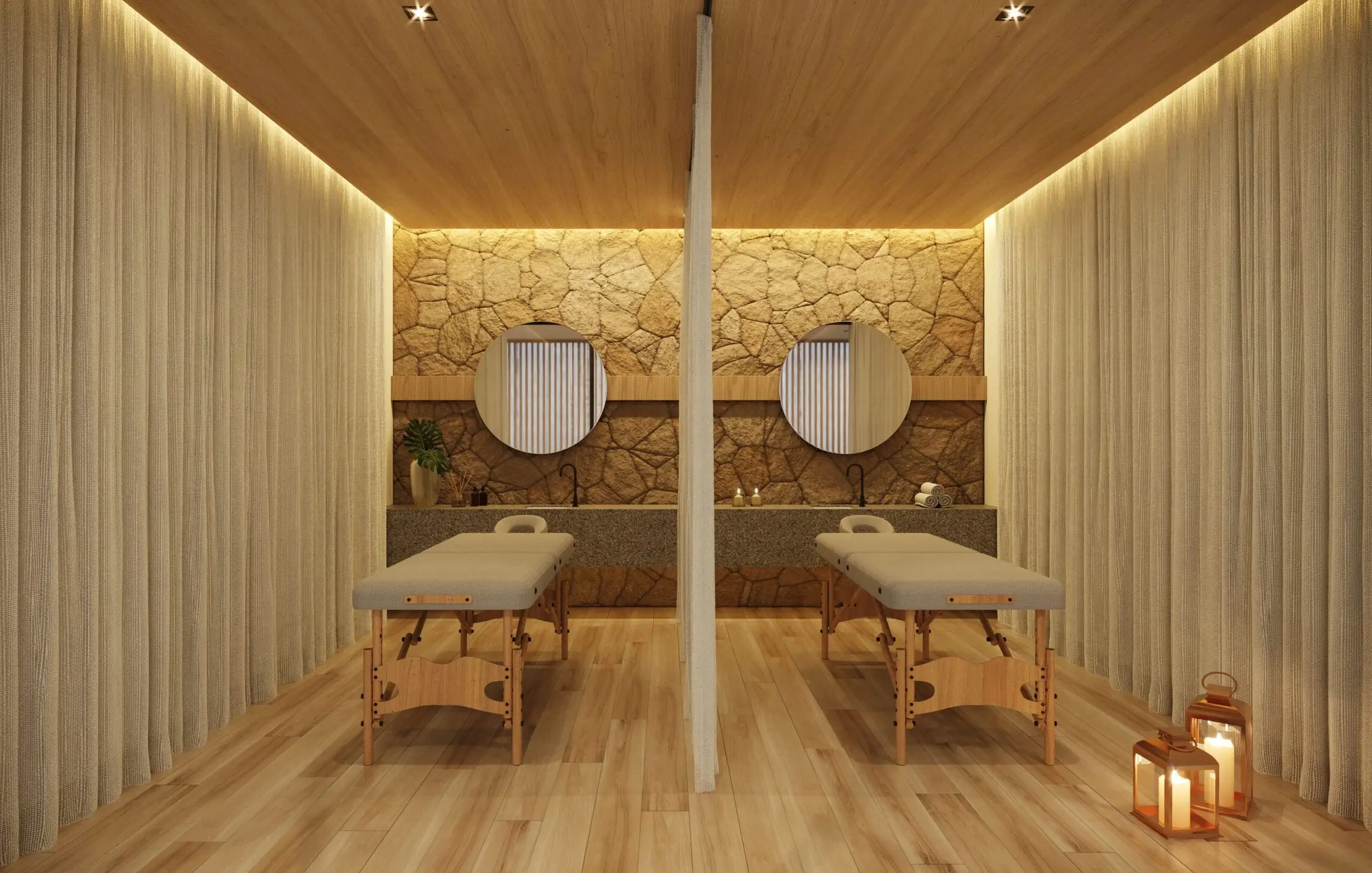 Sala de massagem e spa do MAC Pinheiros – lazer Pinheiros São Paulo