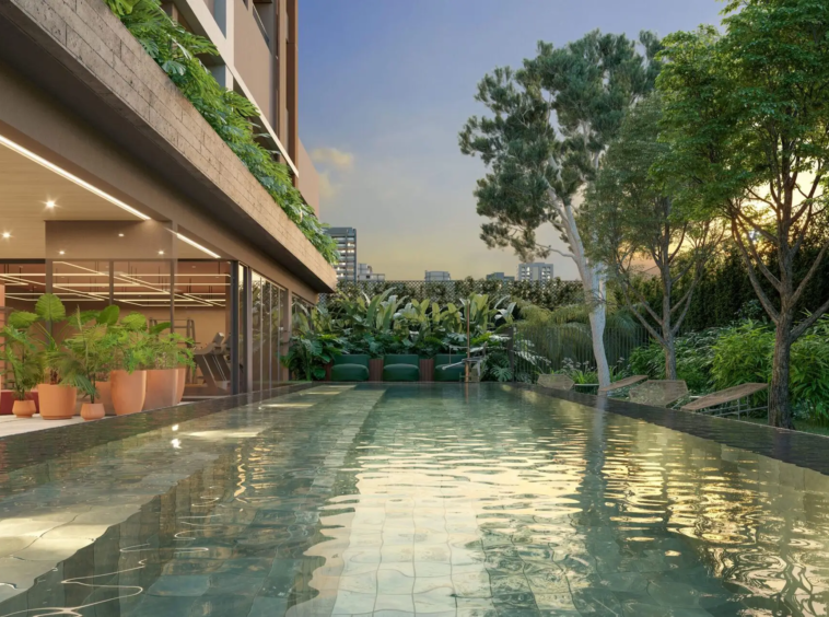 Piscina adulto do MAC Pinheiros – lazer 300m Metrô Oscar Freire Pinheiros SP