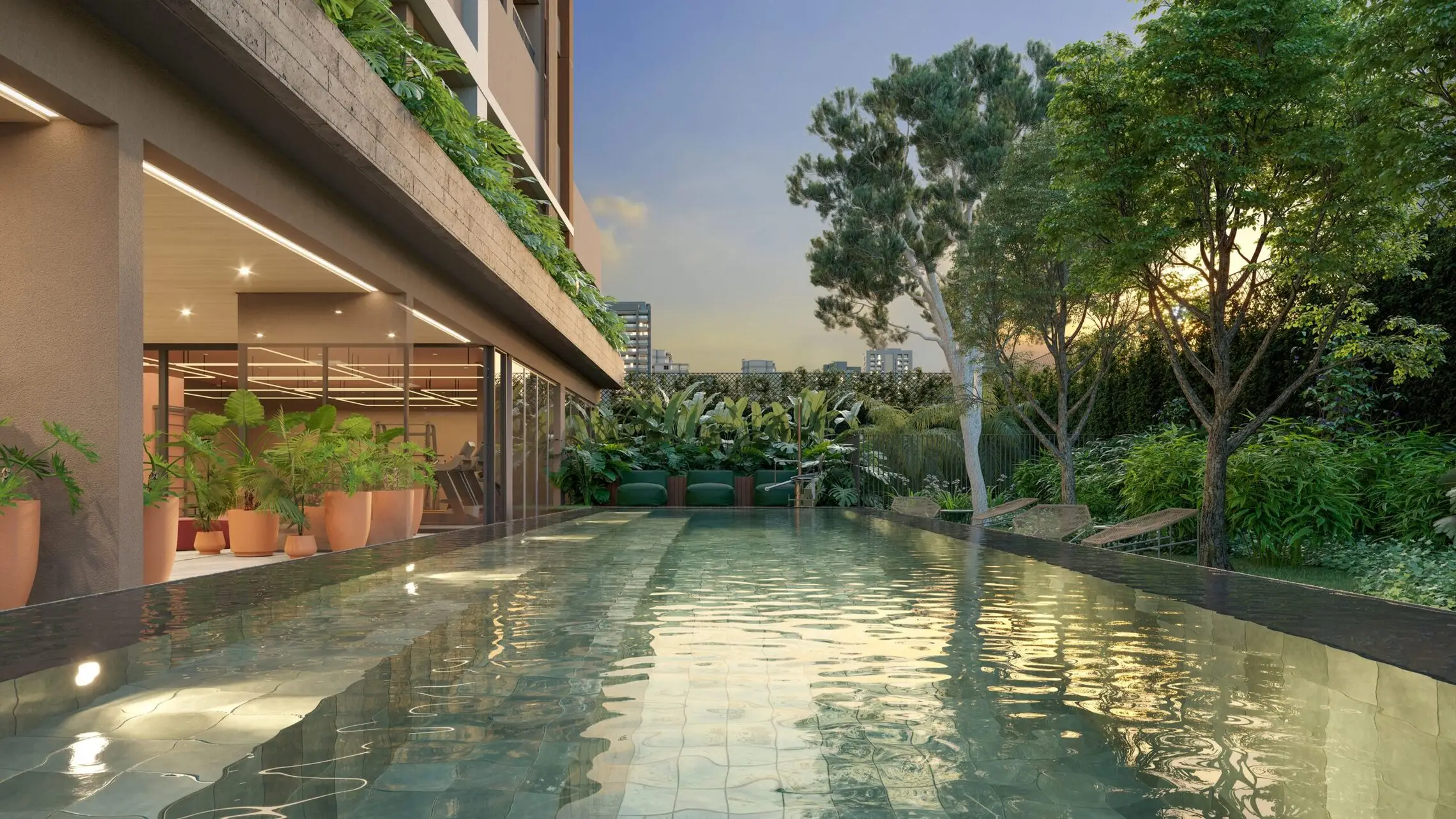 Piscina adulto do MAC Pinheiros – lazer 300m Metrô Oscar Freire Pinheiros SP