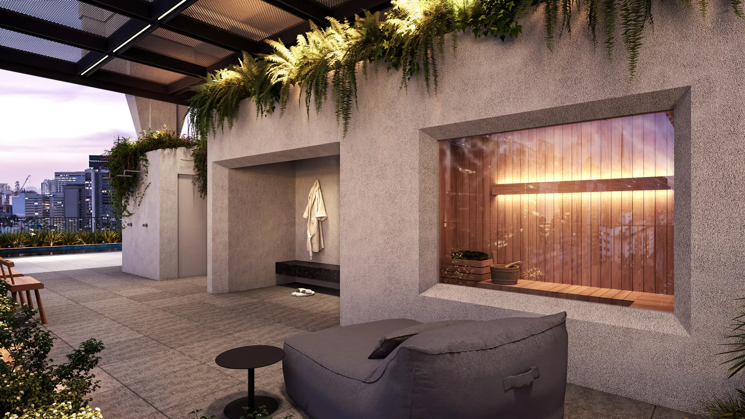 SAUNA do OLIIE 117 SKR – lazer Rua dos Pinheiros Pinheiros SP