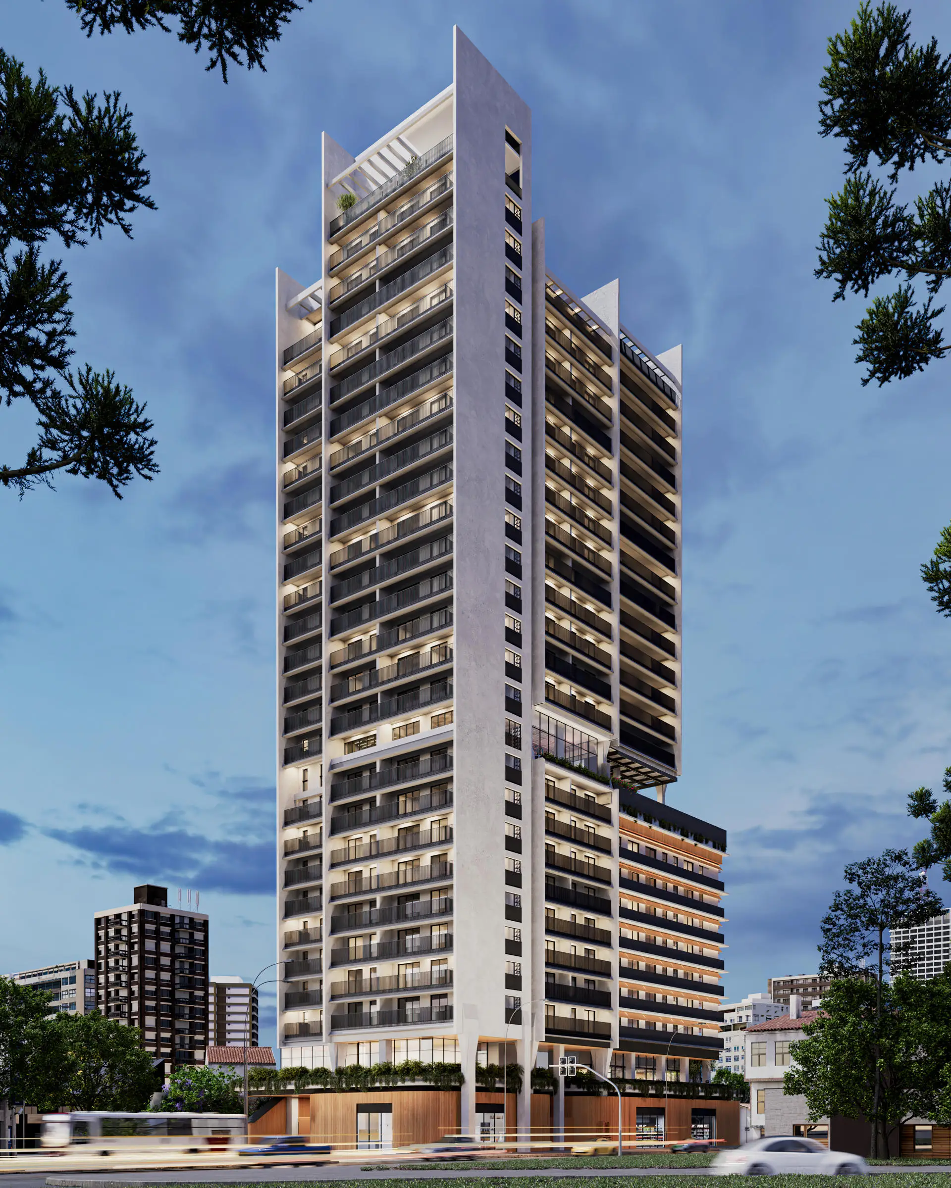FACHADA do OLIIE 117 SKR – lazer Rua dos Pinheiros Pinheiros SP