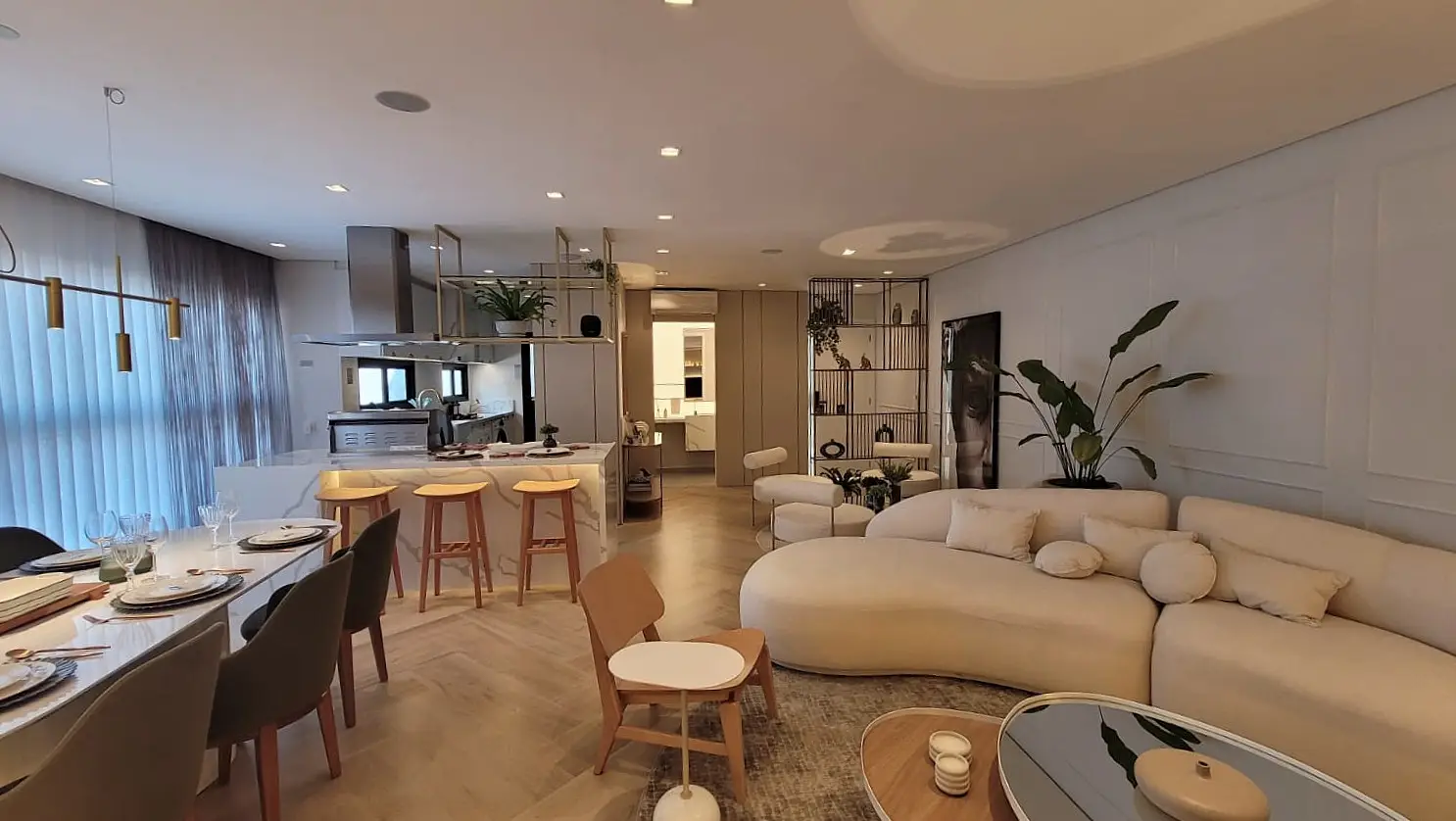 sala no residencial oliveira da jbianchi